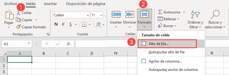 Hacer que Todas las Filas / Columnas Tengan el Mismo Tamaño en Excel y ...