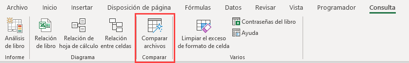 Comparar Archivos en Excel