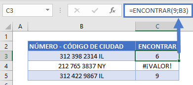 Comprobar Si Celda Contiene Número Función Encontrar en Excel