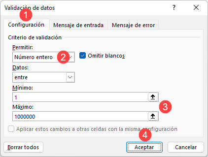 Crear-Mensaje de Entrada en Excel Paso3