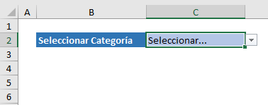 Crear un Valor por Defecto para una Lista Desplegable en Excel