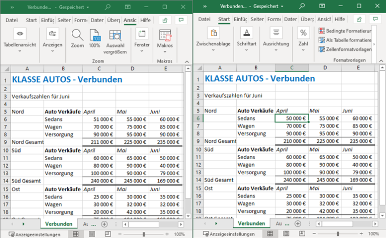 Zwei Dateien Auf Unterschiede Vergleichen In Excel Und Google Sheets 