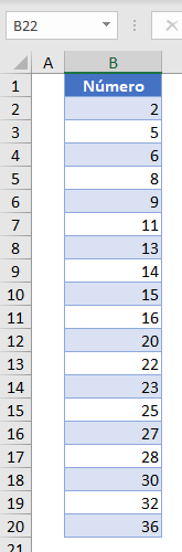 Datos para Calculo de Quintil