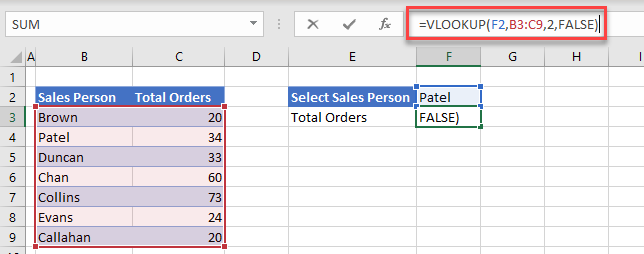 DropDownPopulates vlookup