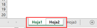 Exportar Varias Hojas como PDF Paso1 en Excel