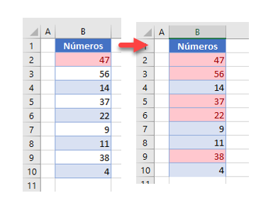 Formato Condicional Principal en Excel