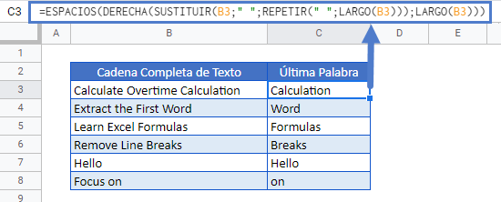 Fórmula Versátil en Google Sheets