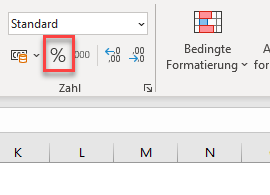 Gewinnspannenrechner prozentuales zahlenformat