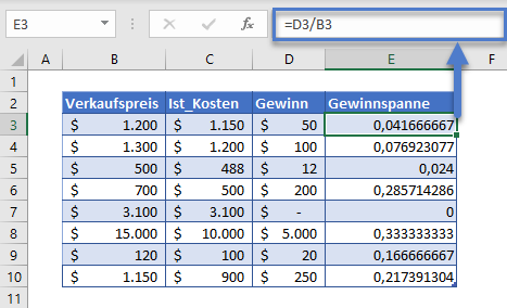 Gewinnspannenrechner-schritt3
