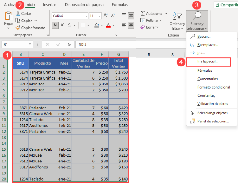 C mo Ordenar E Ignorar Los Espacios En Blanco En Excel Y Google Sheets Automate Excel