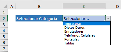 Opción por Defecto