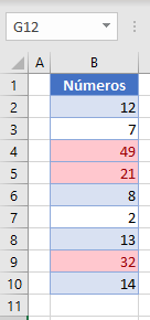 Resultado Top 10 en Excel