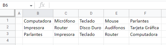 Separar Varias Lineas Resultado en Google Sheets