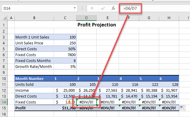 Solver error div zero