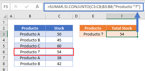 Sumar Si Uso de Tilde en Excel