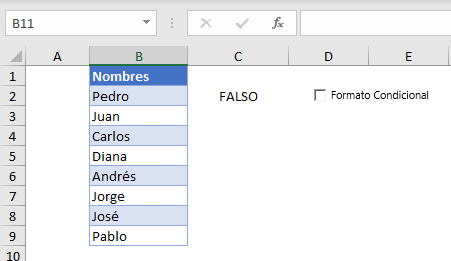 Tabla de Datos y Casilla de Verificación