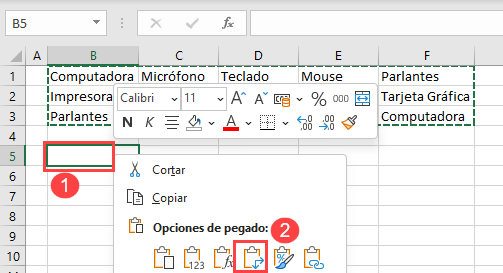 Transponer Varias Lineas Paso2