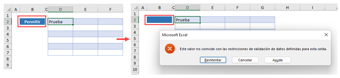 Validación de Datos Basada en otra Celda en Excel
