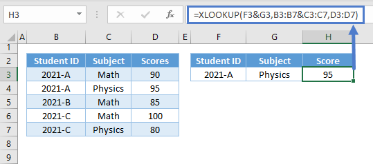 XLOOKUP IF 001