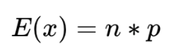 binomialverteilung e(x) formel