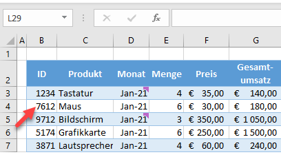 excel Kommentar löschen