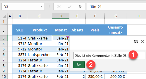 neuen Kommentar einfügen 2 1