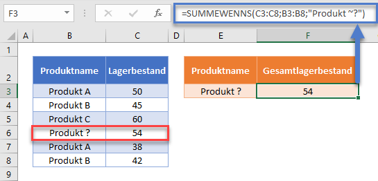 summewenns zelle text enthaelt tilde