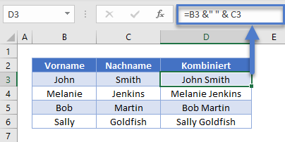 vornamen nachnamen kombinieren & zeichen