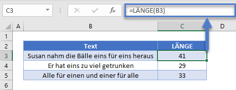 zaehlen wie oft wort vorkommt länge funktion