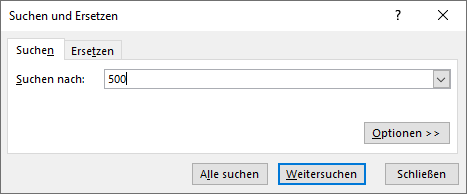 zahl in spalte arbeitsmappe finden suchwerteingabe