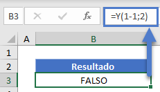 Cómo Usar la Función Y Números Resultado Falso en Excel