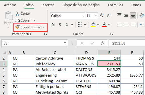 Copiar Formato Condicional Multiples Hojas en Excel
