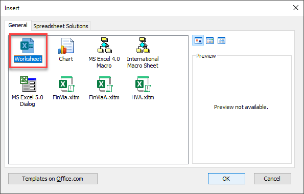 CopyPage insert sheet