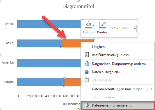 Design Fortschrittsbalken