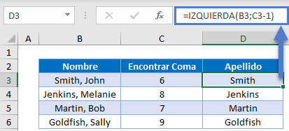 Extraer Texto Antes de Carácter en Excel