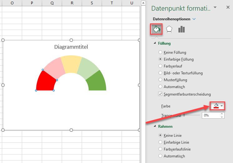 Farben ändern von den bleibenden Bereichen 1