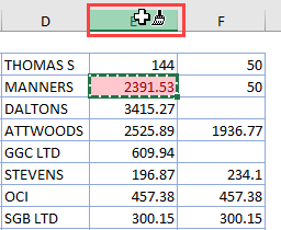 Pegar Formato Brocha en Excel