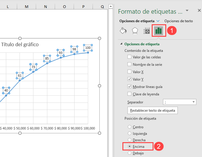 Reposicionar Etiquetas de Datos