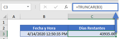 Restar Fechas con Valores de Tiempo en Excel