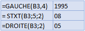 convertir texte en format aaaammjj en date etapes