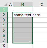fillcolumn handle type text