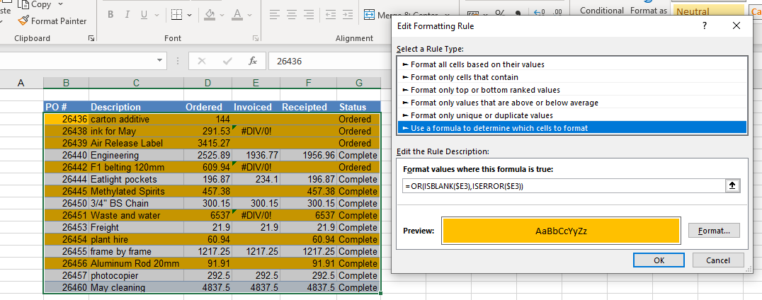 Excel Conditional Formatting Formula Examples, Videos