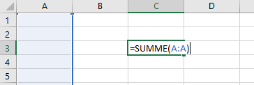 gesamte-spalte-aufsummieren gesamte spalte aufsummieren