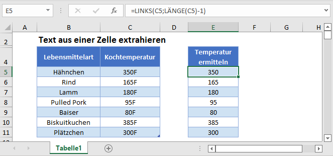 text aus zelle extrahieren hauptfunktion