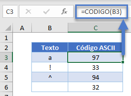 Códigos ASCII