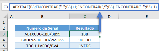 Extraer Cadena Entre Diferentes Delimitadores en Excel