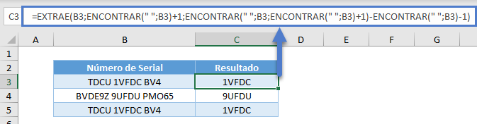 Extraer Cadena Entre Mismos Delimitadores en Excel