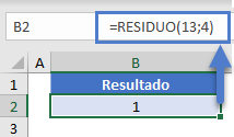 Residuo 13/4