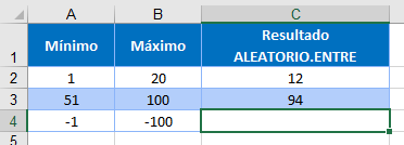 Resultado VBA Aleatorio Entre en Excel