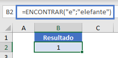 Usar la Función ENCONTRAR en Excel
